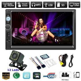 7-inch Bluetooth Car MP5 Player (Color: Black)